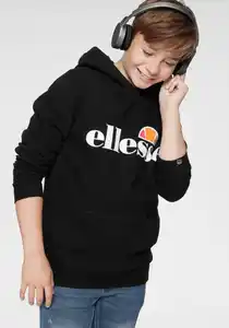 Ellesse Kapuzensweatshirt JERO OH HOODY JNR - für Kinder, Schwarz