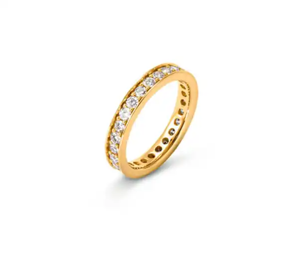 Bild 1 von 585 Gold-Ring mit mind. 24 Brillanten