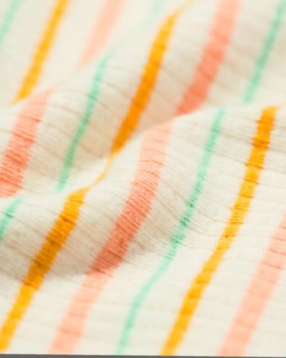 Bild 2 von Kinder-T-Shirt mit Rippenstruktur bunt