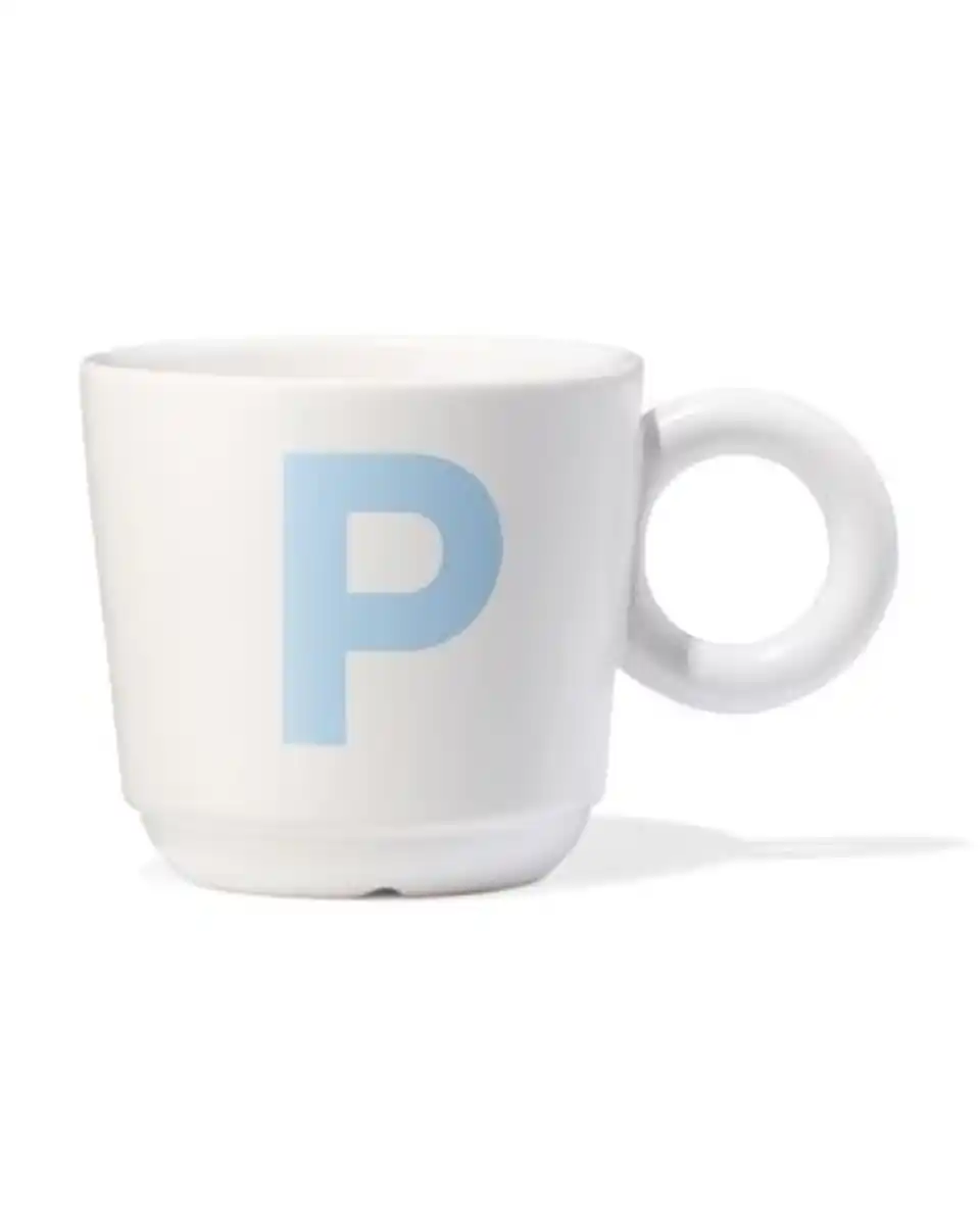 Bild 1 von Becher, 280 ml, Buchstabe P