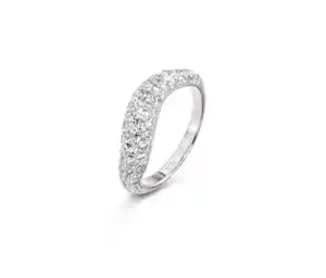 925 Silber Ring Wave