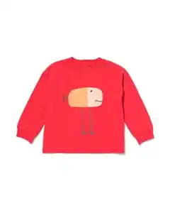 Baby-T-Shirt Fisch rot