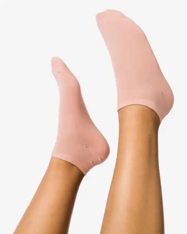 Bild 3 von 5er-Pack Damen-Kurzsocken, mit Baumwolle beige