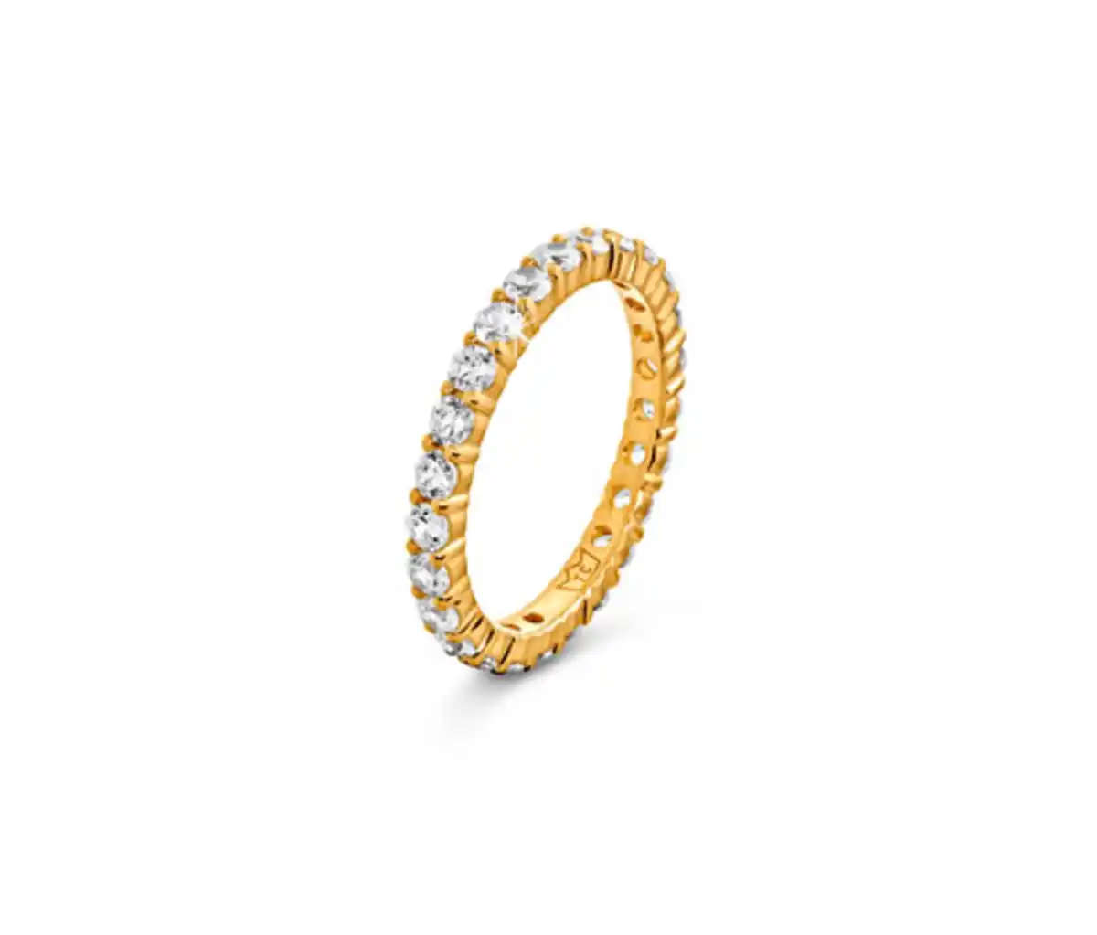 Bild 1 von 925 Silber Ring Memory vergoldet