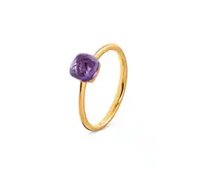 375 Gold Ring Amethyst