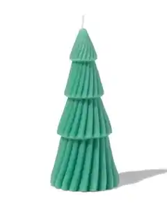 Kerze Weihnachtsbaum Grün