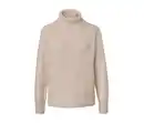 Bild 1 von Grobstrickpullover mit Rollkragen, beige