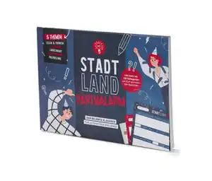 Spielblock »Stadt, Land, Partyalarm«