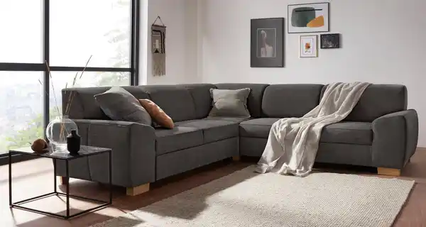 Bild 1 von DOMO collection Ecksofa Incanto L-Form, wahlweise mit Bettfunktion