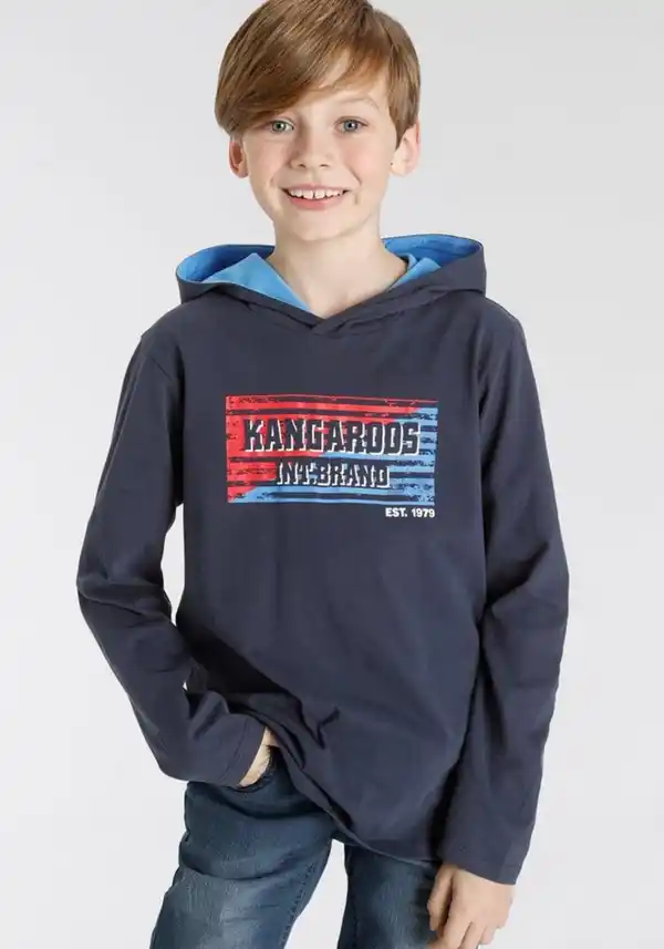 Bild 1 von KangaROOS Kapuzenshirt, Blau