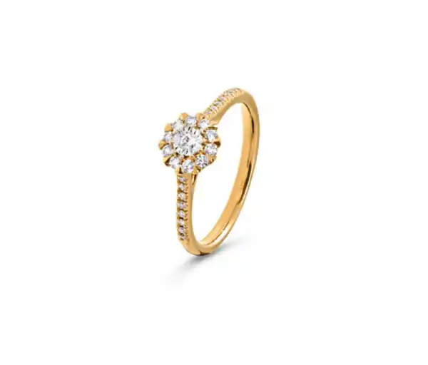 Bild 1 von 585 Gold Ring Diamanten