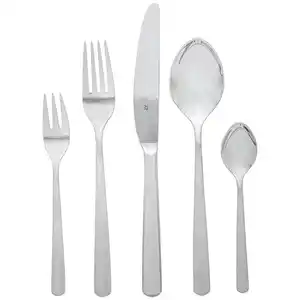 WMF Besteckset Boston, Edelstahl, Metall, 60-teilig, 39x5.5x49 cm, rostfrei, Essen & Trinken, Besteck, Besteck-Sets