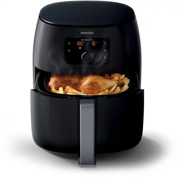 Bild 1 von Philips HD9651/90 Airfryer XXL Heißluft-Fritteuse schwarz