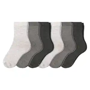 6 Paar Damen Socken im Set DUNKELGRAU / GRAU / HELLGRAU