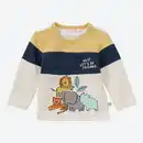 Bild 1 von Baby-Jungen-Sweatshirt mit freundlichem Tier-Motiv, Ecru