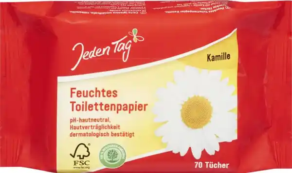 Bild 1 von Jeden Tag Feuchtes Toilettenpapier Kamille