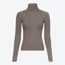 Bild 1 von Damen-Strickpullover mit Rippmuster, Light-brown