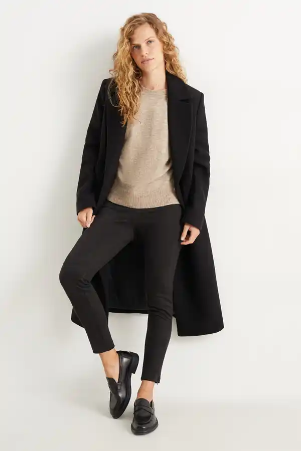 Bild 1 von C&A Leggings-Velourslederimitat, Braun, Größe: 40