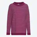 Bild 1 von Damen-Pullover mit überschnittener Schulter, Dark-pink