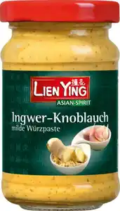 Lien Ying Asian-Spirit Knoblauch-Ingwer Paste mild