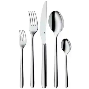 WMF Besteckset Flame, 66-teilig, 49x39 cm, rostfrei, Essen & Trinken, Besteck, Besteck-Sets