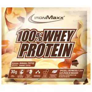 IronMaxx 2 x 100% Whey Protein Banana Toffee