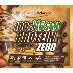 IronMaxx 2 x 100% Vegan Protein Peanut Chocolate Cookie Dough