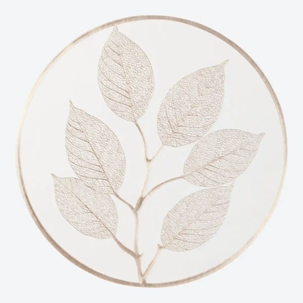 Bild 1 von Platz-Set in verschiedenen Designs, Ø ca. 38cm, Ecru