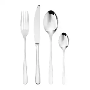 Sambonet Besteckset Taste, Silber, Metall, 24-teilig, 32.7x5x30.3 cm, DIN EN ISO 14001, DIN EN ISO 50001, DIN EN ISO 9001, rostfrei, Essen & Trinken, Besteck, Besteck-Sets