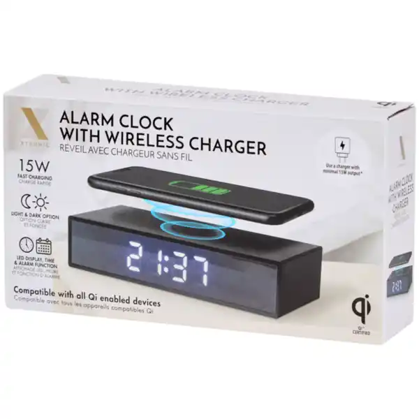 Bild 4 von Xtronic Wecker mit Qi-Ladegerät