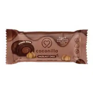 coconilla 2 x BIO Cream Bites Hazelnut Choc