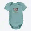 Bild 1 von Baby-Jungen-Body mit Tiger-Druck, Petrol