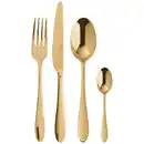 Bild 1 von Sambonet Besteckset, Gold, Metall, 24-teilig, 31.3x5.2x32.8 cm, DIN EN ISO 14001, DIN EN ISO 50001, DIN EN ISO 9001, Essen & Trinken, Besteck, Besteck-Sets