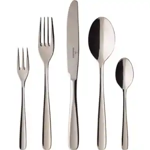 Villeroy & Boch Besteckset Liam, Metall, 30-teilig, 44x28x5 cm, Essen & Trinken, Besteck, Besteck-Sets