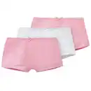 Bild 1 von 3 Mädchen Pantys im Muster-Mix ROSA / WEISS