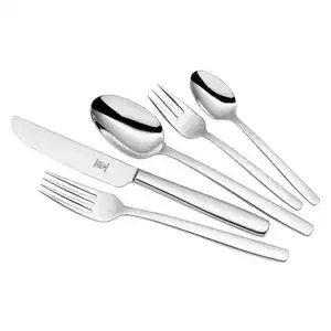 Justinus Besteckset Studio, Edelstahl, Metall, 30-teilig, 25x5x43 cm, Vollheftmesser, Essen & Trinken, Besteck, Besteck-Sets