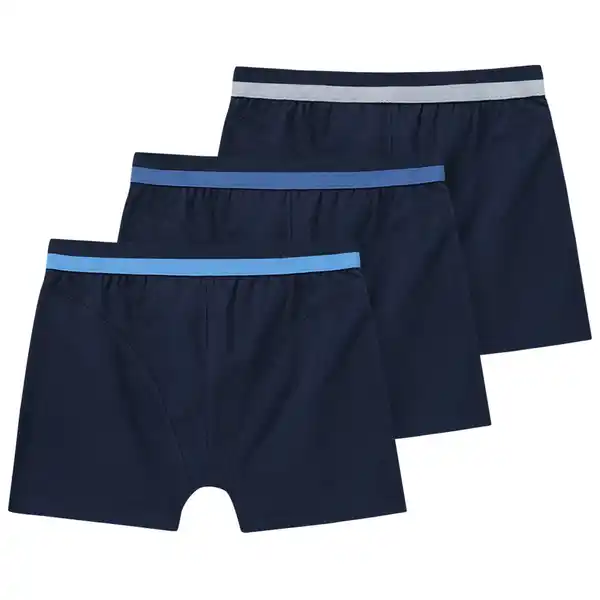 Bild 1 von 3 Jungen Boxer unifarben DUNKELBLAU