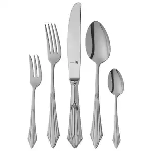 WMF Besteckset Fächer, Edelstahl, Metall, 30-teilig, rostfrei, Essen & Trinken, Besteck, Besteck-Sets