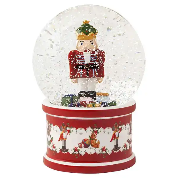 Bild 1 von Villeroy & Boch Schneekugel Christmas Toy`s, Mehrfarbig, Glas, Keramik, 13x17x13 cm, Dekoration, Weihnachtsdekoration, Winterdeko