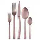 Bild 1 von Echtwerk Besteckset, Bronze, Metall, 30-teilig, rostfrei, lebensmittelecht, Essen & Trinken, Besteck, Besteck-Sets