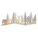 Bild 1 von X-Mas Weihnachtsfigur, Natur, Holz, 44.2x40x2.4 cm, Dekoration, Weihnachtsdekoration, Winterdeko