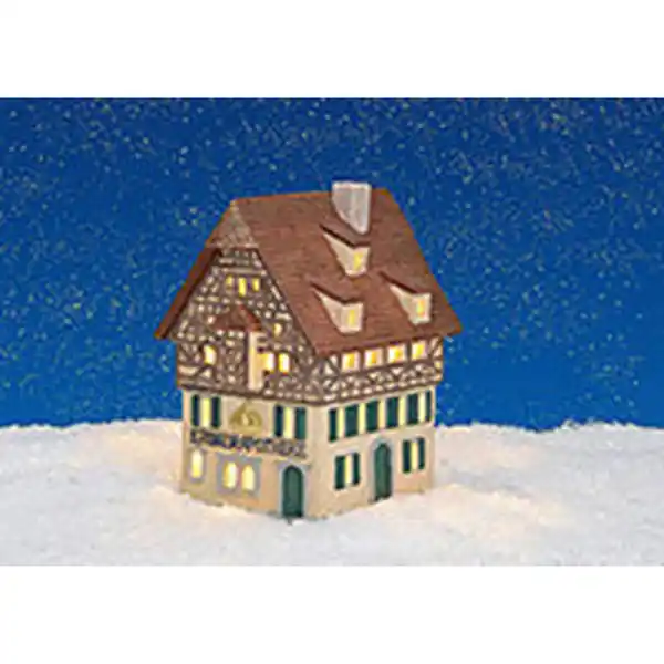 Bild 1 von Xxxl Dekohaus, Braun, Beige, Keramik, Haus, 11x17x16 cm, Dekoration, Weihnachtsdekoration, Winterdeko