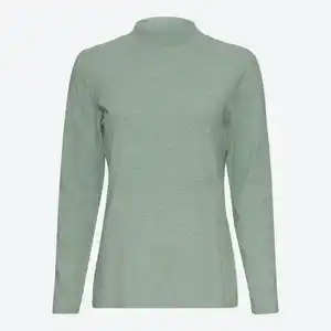 Damen-Langarmshirt aus Jersey-Material, Light-green