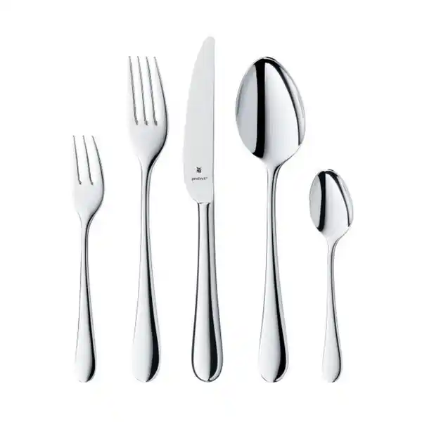 Bild 1 von WMF Besteckset Merit, Edelstahl, Metall, 30-teilig, rostfrei, Essen & Trinken, Besteck, Besteck-Sets