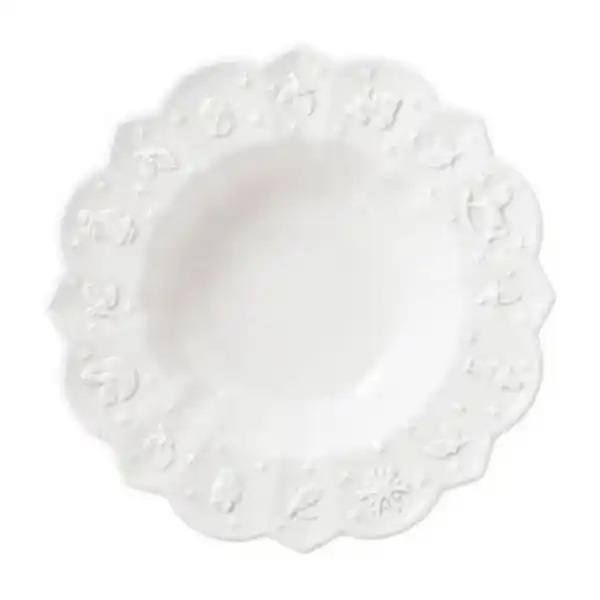 Bild 1 von Villeroy & Boch Suppenteller Toys Delight Royal Classic, Weiß, Keramik, Weihnachten, rund, Essen & Trinken, Geschirr, Teller, Suppenteller