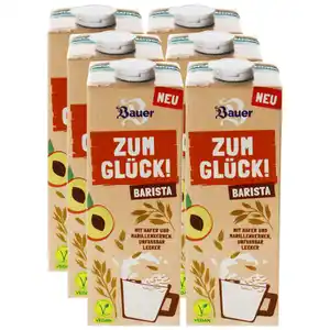 Bauer Zum Glück! Haferdrink Barista, 6er Pack