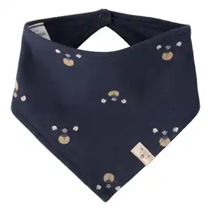 Baby Bandana mit Bären-Print DUNKELBLAU