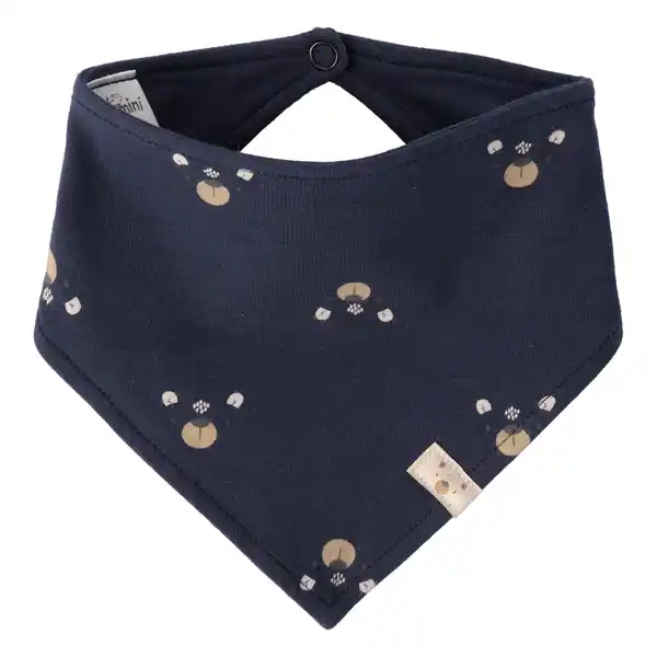 Bild 1 von Baby Bandana mit Bären-Print DUNKELBLAU