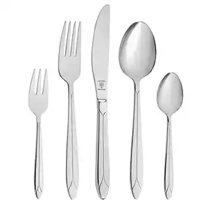 Justinus Besteckset Classic, Edelstahl, Metall, 60-teilig, Essen & Trinken, Besteck, Besteck-Sets