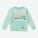 Bild 1 von Kinder-Jungen-Sweatshirt mit Kängurutasche, Turquoise